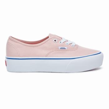 Damske Tenisky Vans Canvas Authentic Platform 2.0 Biele VA64ZKTCF